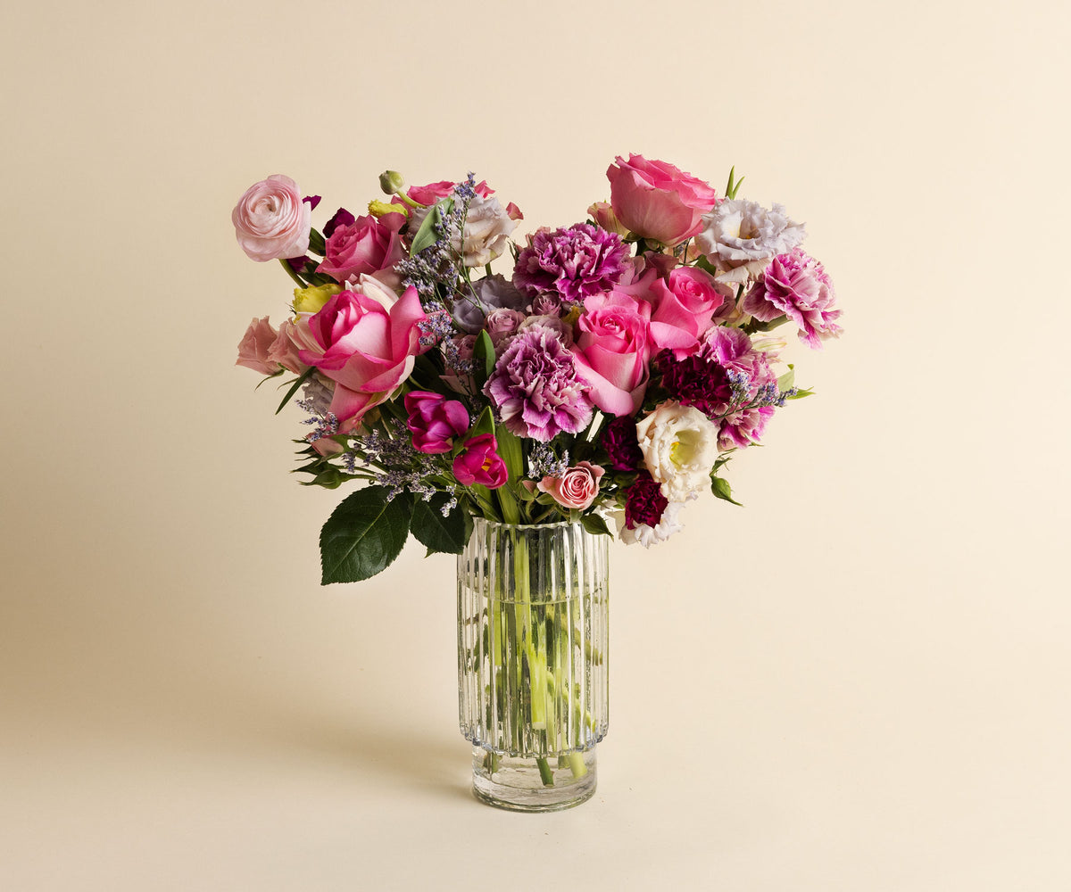 The Send, in the pink vase